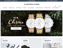 Tablet Screenshot of kapten-son.com